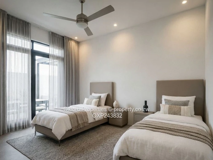 800 m² Stand in Borrowdale — Gated Estate: Paved Roads, Water & Sewer