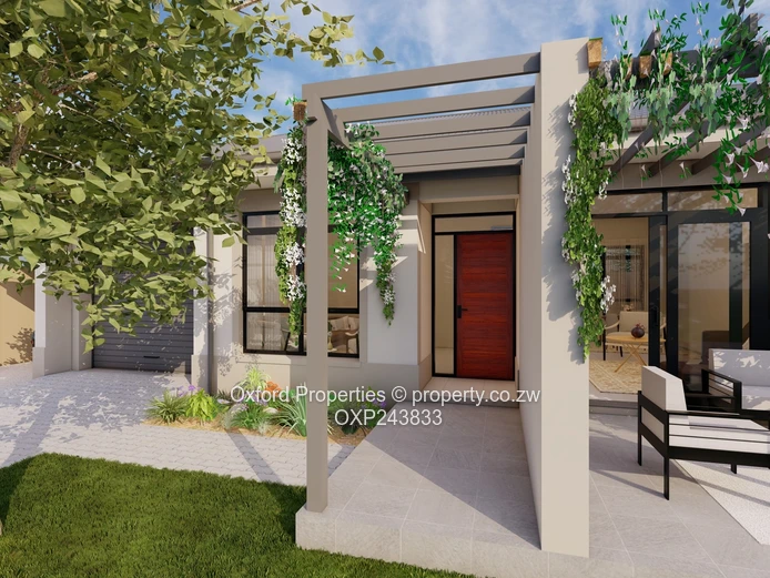 500m² Gated Stand in Modern Borrowdale Estate