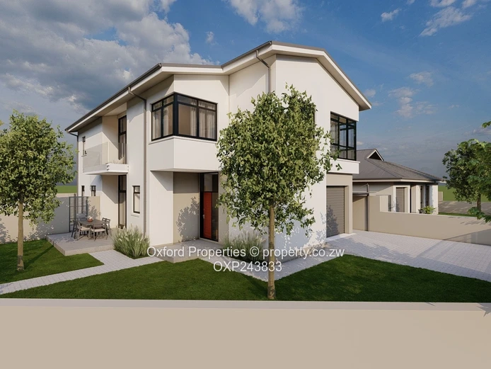 500m² Gated Stand in Modern Borrowdale Estate