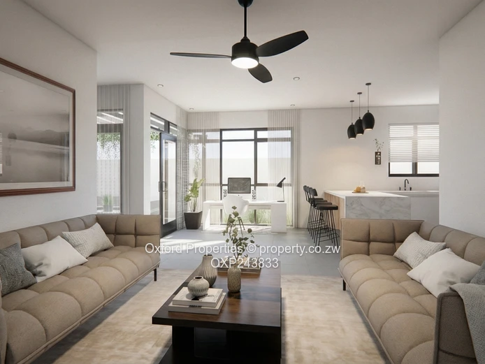 500m² Gated Stand in Modern Borrowdale Estate